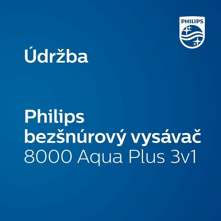 Tyčový vysávač Philips 8000 Series Aqua Plus XC8347/01 aku